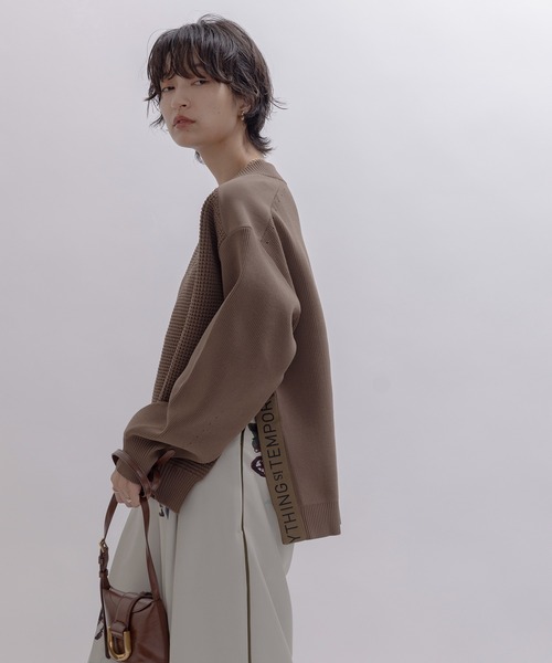 「Eimee Law」 長袖ニット FREE ベージュ レディース_画像6