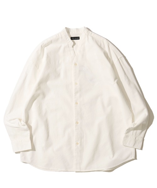 TETE HOMME（テット オム） シャツ 「WEB限定」パナマ織りスキッパー