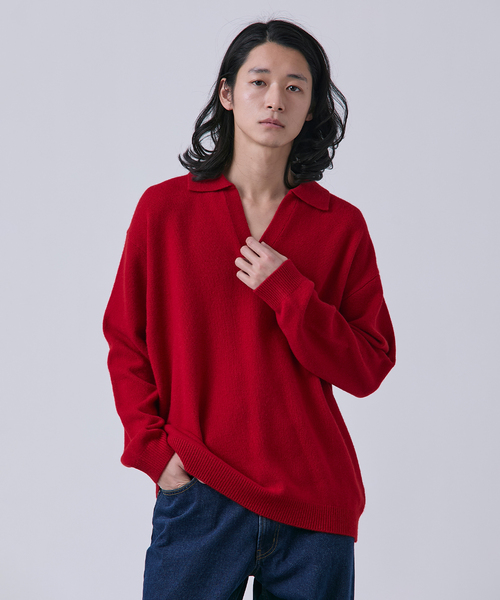 B.C STOCK（ベーセーストック） セーター ニット 「BOYCOM/ボイコム