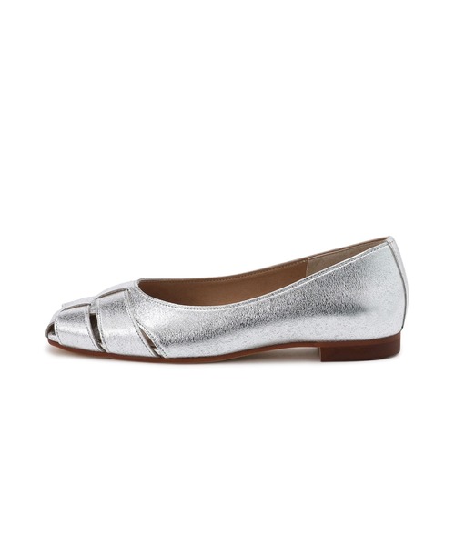 「artemis by DIANA」 フラットパンプス 25.0cm アイボリー レディース_画像4