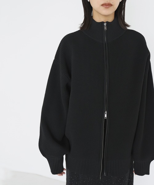 hellam（ヘラム） ニットカーディガン FREE アイボリー レディース