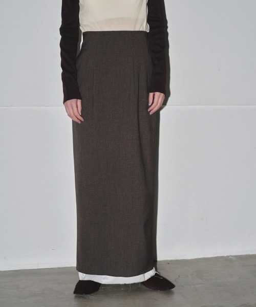 TODAYFUL 「TODAYFUL」 ロングスカート 38inch ベージュ レディース