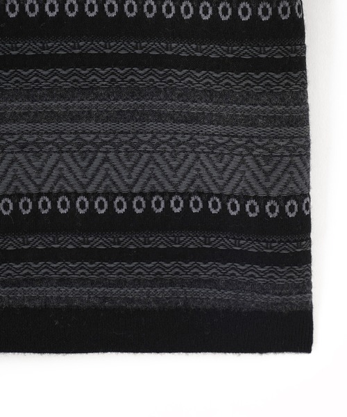 セーター ニット WHITE MOUNTAINEERING STRIPE JACQUARD PULLOVER WM2473603 メンズ レディースの画像
