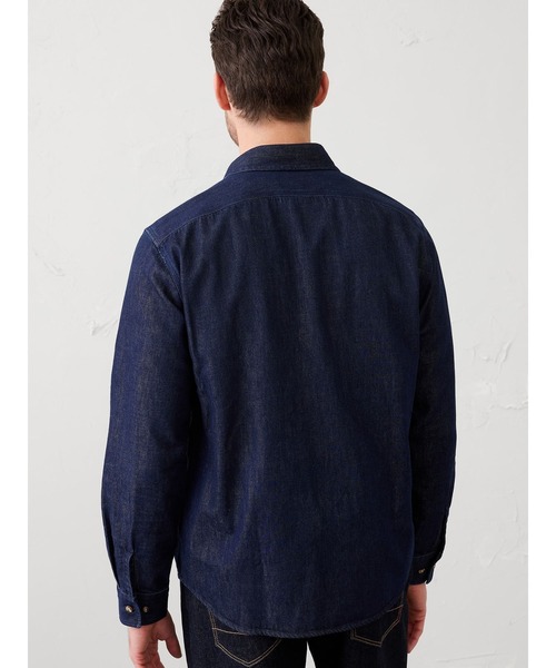 BANANA REPUBLIC バナナリパブリック 長袖デニムシャツ　無地柄L BANANA REPUBLIC（バナナリパブリック） シャツ BANANA REPUBLIC