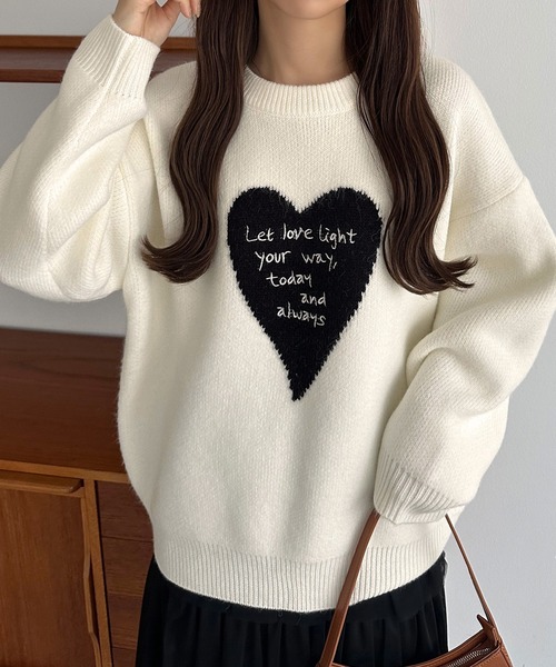 「callautia」 長袖ニット LARGE グレー レディース_画像2