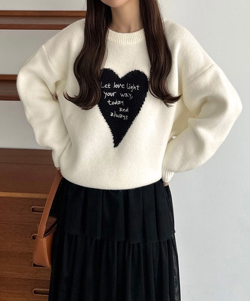 「callautia」 長袖ニット LARGE グレー レディース_画像4