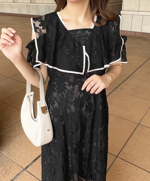 「apres jour」 半袖ワンピース X-LARGE ピンクベージュ レディース_画像3