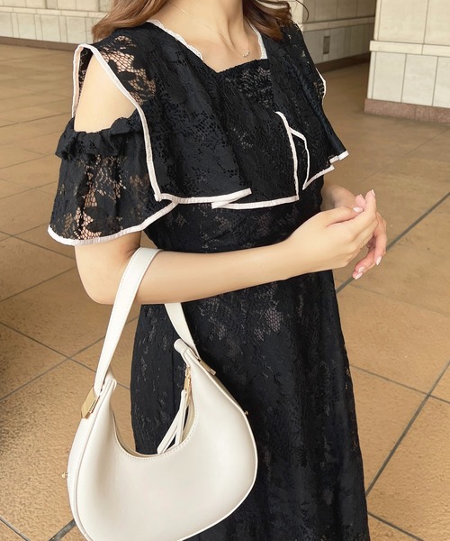 「apres jour」 半袖ワンピース X-LARGE ピンクベージュ レディース_画像5