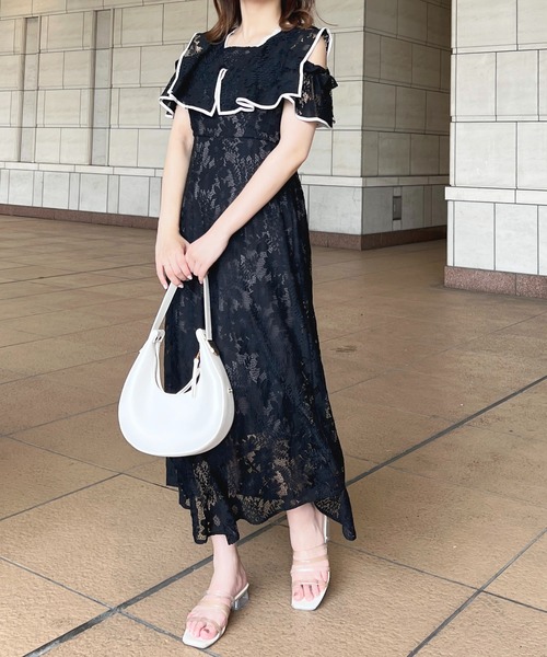 「apres jour」 半袖ワンピース X-LARGE ピンクベージュ レディース_画像9