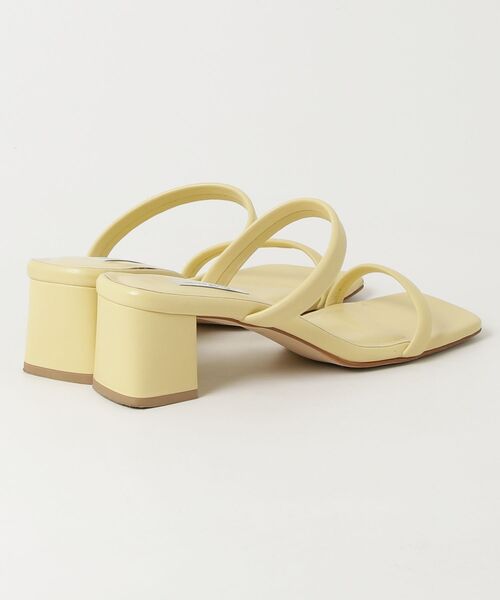 「UNITED ARROWS」 ヒールサンダル 38 イエロー レディース_画像2