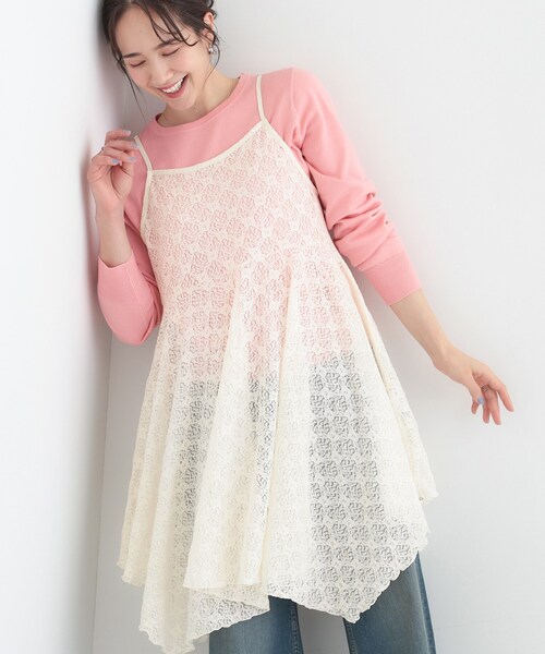 SHOO・LA・RUE（シューラルー） チュニック 「前後2WAYネック