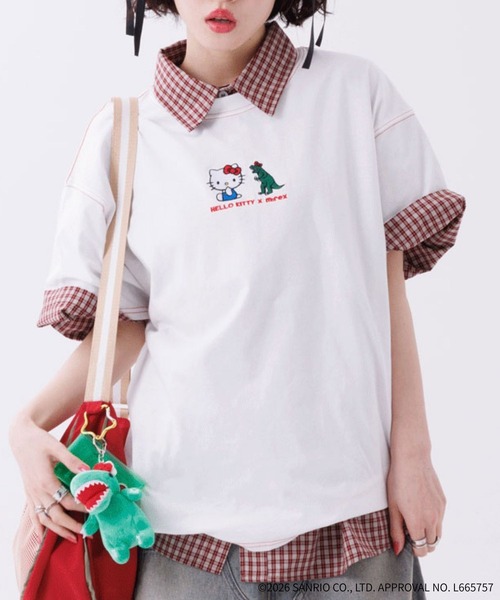 DOUBLE NAME（ダブルネーム） tシャツ 半袖 「m:rex」ハローキティ