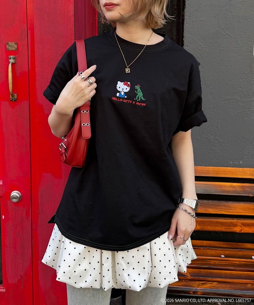 DOUBLE NAME（ダブルネーム） tシャツ 半袖 「m:rex」ハローキティ