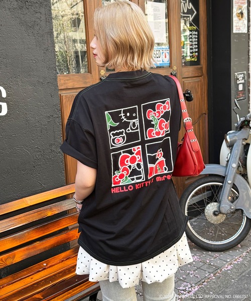 DOUBLE NAME（ダブルネーム） tシャツ 半袖 「m:rex」ハローキティ