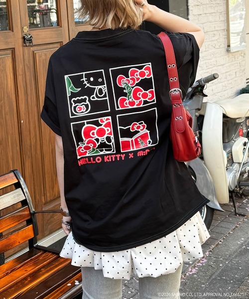 DOUBLE NAME（ダブルネーム） tシャツ 半袖 「m:rex」ハローキティ