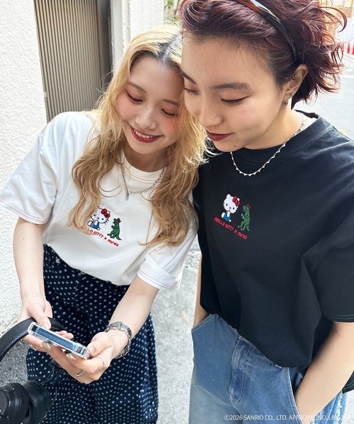 DOUBLE NAME（ダブルネーム） tシャツ 半袖 「m:rex」ハローキティ