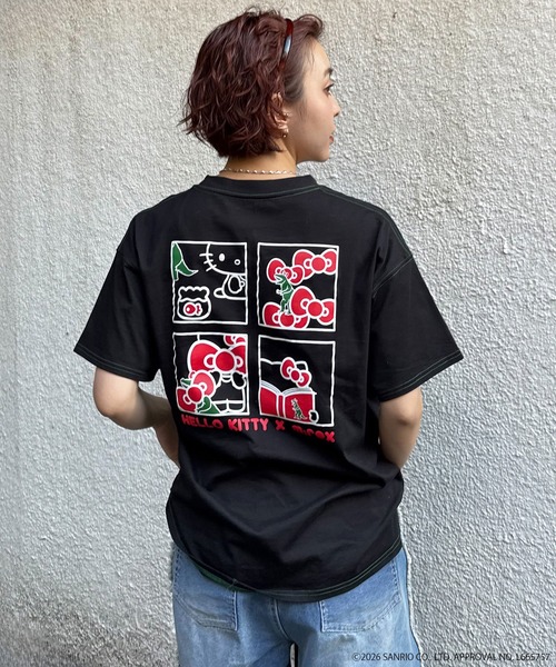 DOUBLE NAME（ダブルネーム） tシャツ 半袖 「m:rex」ハローキティ