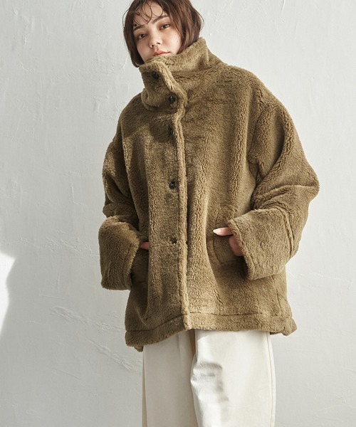 「notch.」 ジャケット M チャコールグレー レディース_画像8