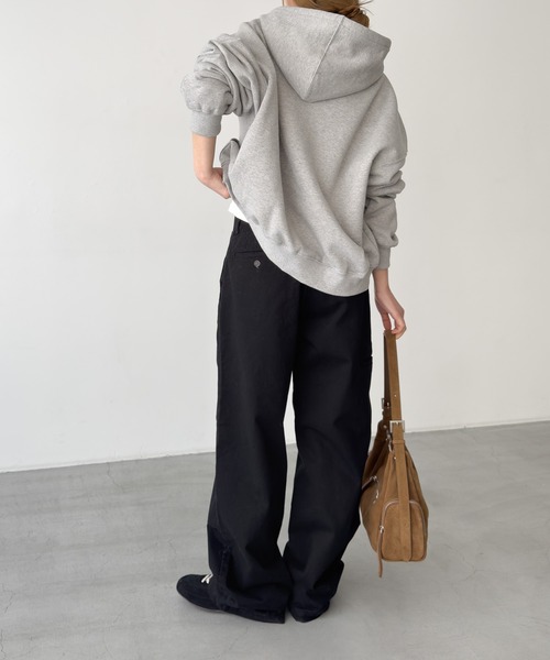 「CANAL JEAN」 「Lakey Park」チノパンツ MEDIUM ブラック レディースの画像