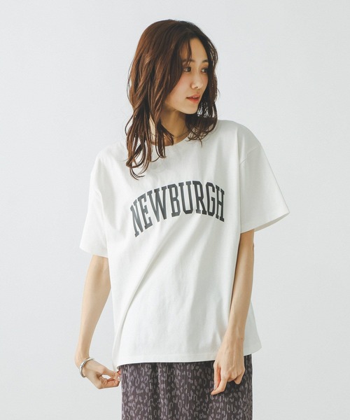 GLOBAL WORK（グローバルワーク） tシャツ 半袖 冷感コットンプリント