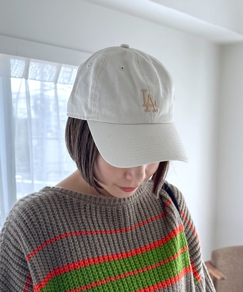 「NEW ERA」 キャップ ONE SIZE アイボリー レディース_画像2