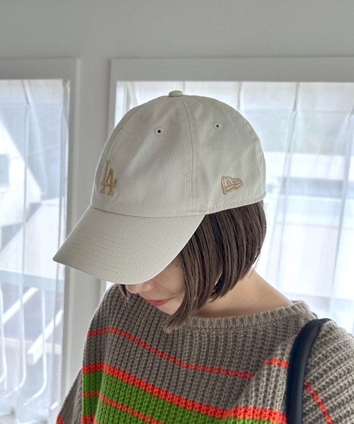 「NEW ERA」 キャップ ONE SIZE アイボリー レディース_画像3