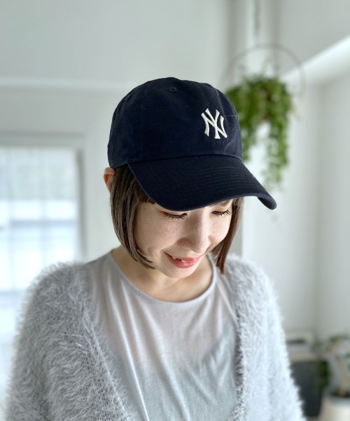 「NEW ERA」 キャップ ONE SIZE アイボリー レディース_画像5