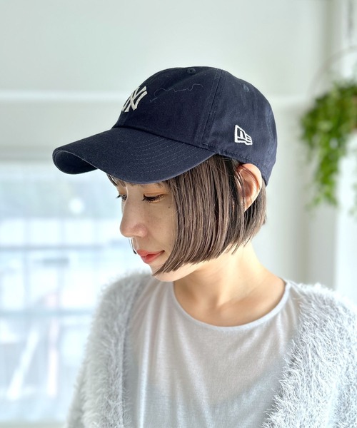 「NEW ERA」 キャップ ONE SIZE アイボリー レディース_画像6