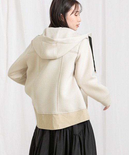 「Gready Brilliant」 「AuieF」ジップアップパーカー 38 ブラック レディース_画像9