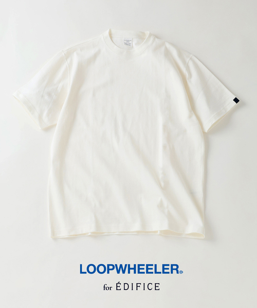 LOOPWHEELER（ループウィラー） tシャツ LOOPWHEELER for LOWERCASE