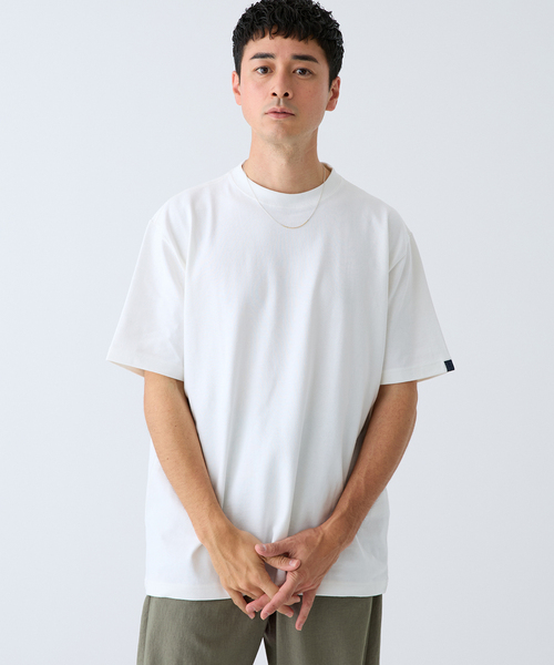 LOOPWHEELER ループウィラー Tシャツ ホワイト LOOPWHEELER（ループウィラー） tシャツ LOOPWHEELER for LOWERCASE