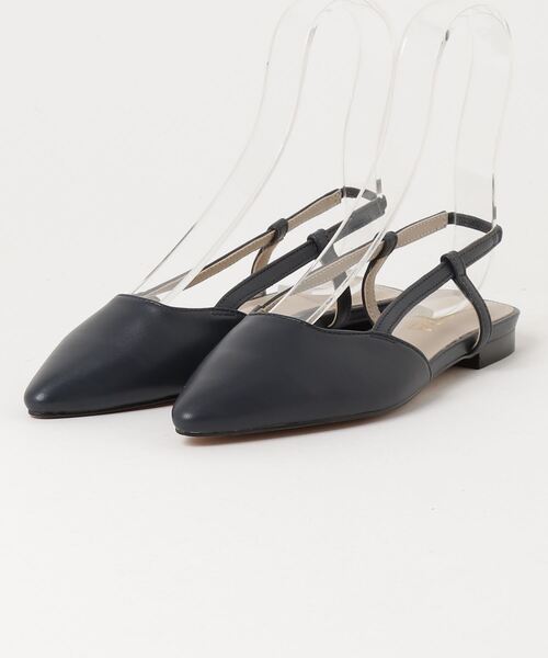 「FAEDA」 フラットサンダル 38 ネイビー レディース_画像2