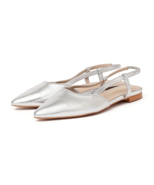 「FAEDA」 フラットサンダル 38 ネイビー レディース_画像9