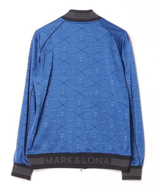 新品 ★ MARK&LONA ジャージー マーク＆ロナ ブルゾン アウター MARK&LONA（マークアンドロナ） 「MARK & LONA」 ジャージブルゾン 46