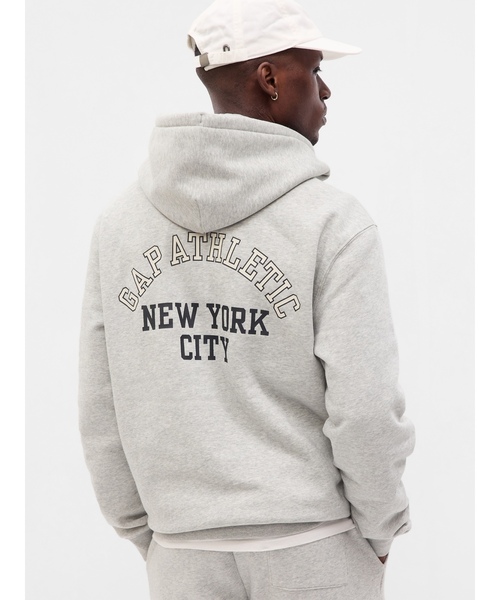 GAP（ギャップ） ジップアップパーカー X-LARGE グレー メンズ