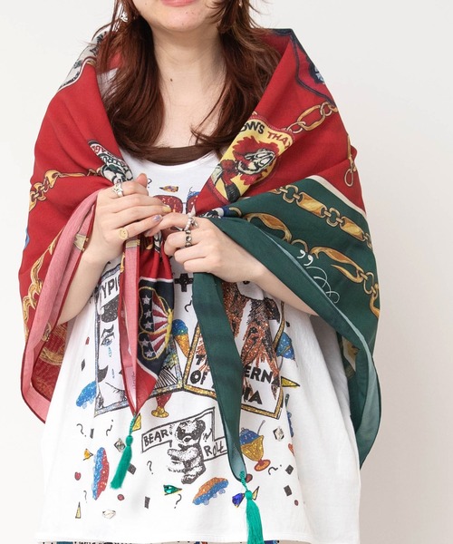 marimekko（マリメッコ） ストール マフラー Unikko / Fiore Scarf