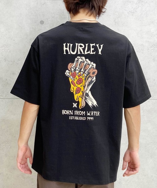 「Hurley 」 半袖Tシャツ M ブラウン メンズ_画像3