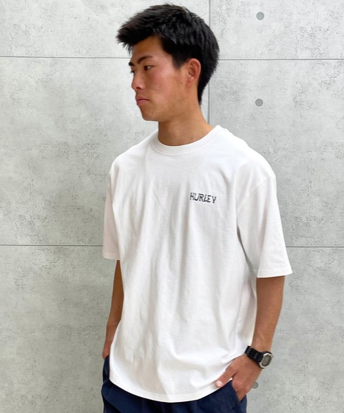 「Hurley 」 半袖Tシャツ M ブラウン メンズ_画像4