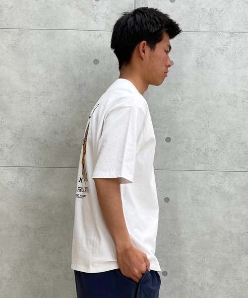 「Hurley 」 半袖Tシャツ M ブラウン メンズ_画像6