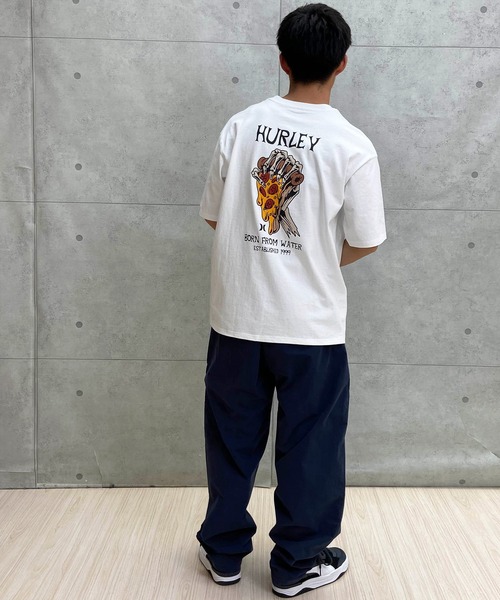 「Hurley 」 半袖Tシャツ M ブラウン メンズ_画像9