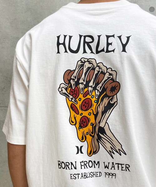 「Hurley 」 半袖Tシャツ M ブラウン メンズ_画像10