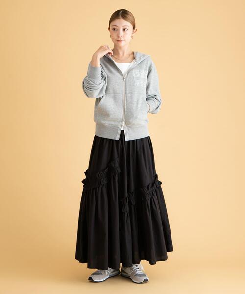 「URBAN RESEARCH Sonny Label」 ロングスカート FREE ブラック レディース_画像6