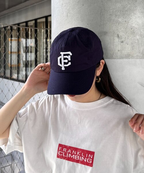 「Franklin Climbing」 キャップ ONE SIZE ネイビー レディース_画像3