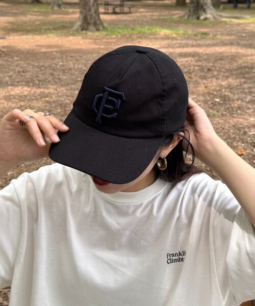 「Franklin Climbing」 キャップ ONE SIZE ネイビー レディース_画像9