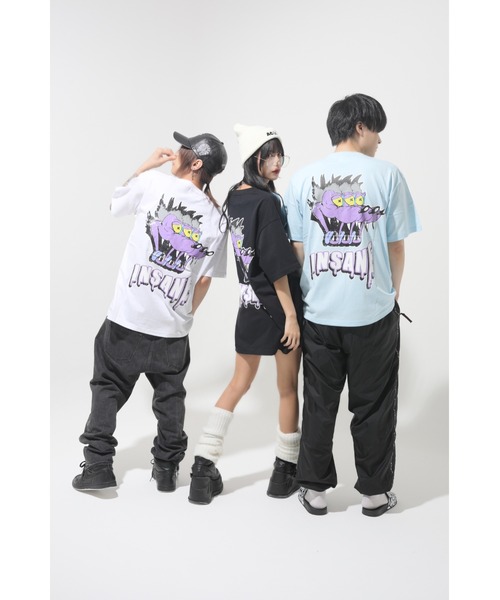 「L.H.P」 半袖Tシャツ X-LARGE ホワイト レディース_画像4