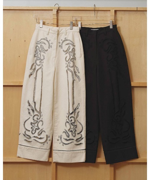 TODAYFUL トゥデイフル todayful パンツ Cut Lace Twill Pants