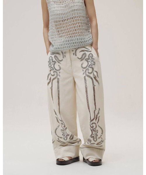 TODAYFUL トゥデイフル todayful パンツ Cut Lace Twill Pants