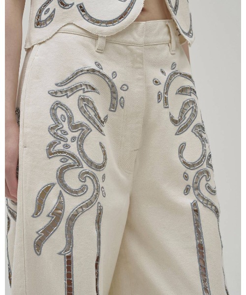 TODAYFUL トゥデイフル todayful パンツ Cut Lace Twill Pants
