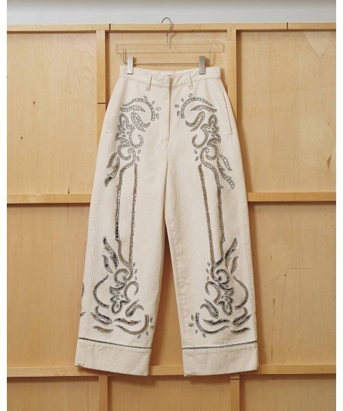 TODAYFUL トゥデイフル todayful パンツ Cut Lace Twill Pants