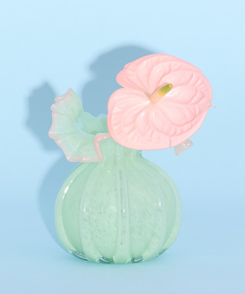 花瓶 ガラス 青の商品一覧 通販 - Yahoo!ショッピング